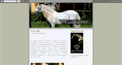 Desktop Screenshot of caballopre.blogspot.com