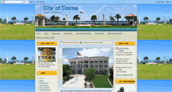 Desktop Screenshot of cityofcocoa.blogspot.com