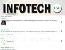 Tablet Screenshot of infotech-live.blogspot.com