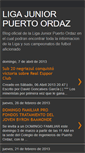 Mobile Screenshot of ligajunior.blogspot.com
