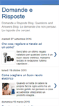 Mobile Screenshot of domanda-e-risposta.blogspot.com