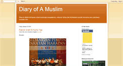 Desktop Screenshot of hamidi-muslim.blogspot.com