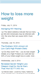 Mobile Screenshot of howtolossmoreweight.blogspot.com