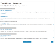 Tablet Screenshot of militantlibertarian.blogspot.com