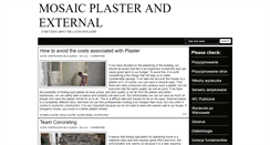 Desktop Screenshot of mosaic-plaster.blogspot.com