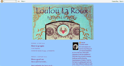 Desktop Screenshot of louloularoux.blogspot.com