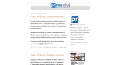 Desktop Screenshot of primecluj.blogspot.com