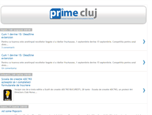 Tablet Screenshot of primecluj.blogspot.com