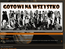 Tablet Screenshot of gotowinawszystko-markpudelko.blogspot.com