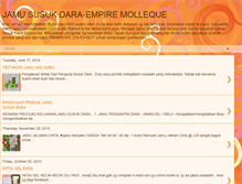 Tablet Screenshot of missmoleque.blogspot.com