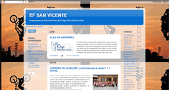 Desktop Screenshot of efsanvicente.blogspot.com