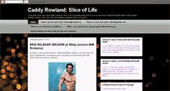Desktop Screenshot of caddyrowlandblog.blogspot.com
