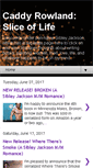 Mobile Screenshot of caddyrowlandblog.blogspot.com
