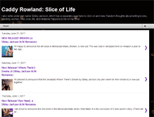 Tablet Screenshot of caddyrowlandblog.blogspot.com