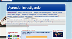 Desktop Screenshot of investigoeinvestigo.blogspot.com