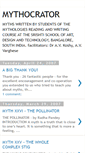 Mobile Screenshot of mythocrator.blogspot.com