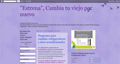 Desktop Screenshot of cambiaturefrigerador.blogspot.com