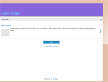 Tablet Screenshot of lelergolpo.blogspot.com