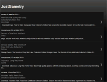 Tablet Screenshot of justgametry.blogspot.com