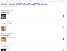 Tablet Screenshot of ileanahotphotos.blogspot.com