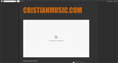 Desktop Screenshot of cristianmusictv.blogspot.com