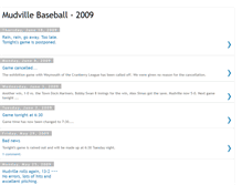 Tablet Screenshot of mudvillebaseball.blogspot.com