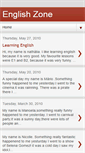 Mobile Screenshot of englishzone-online.blogspot.com
