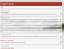 Tablet Screenshot of englishzone-online.blogspot.com