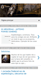 Mobile Screenshot of espeleolasenyera.blogspot.com