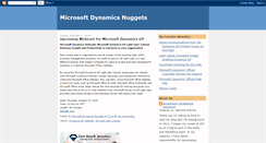 Desktop Screenshot of dynamicsgpcrm.blogspot.com