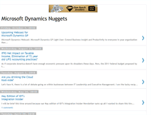 Tablet Screenshot of dynamicsgpcrm.blogspot.com