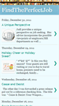 Mobile Screenshot of findtheperfectjob.blogspot.com