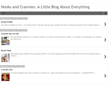 Tablet Screenshot of nooksandcrannies901.blogspot.com