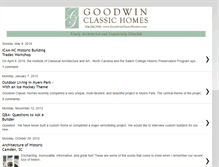 Tablet Screenshot of goodwinclassichomes.blogspot.com