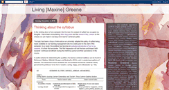 Desktop Screenshot of livingmgreene.blogspot.com