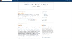 Desktop Screenshot of anchises-anoldmansjournal.blogspot.com