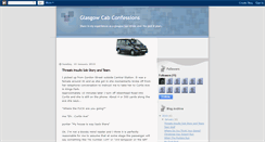 Desktop Screenshot of glasgowcabconfessions.blogspot.com
