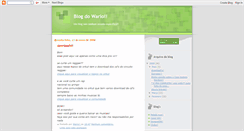 Desktop Screenshot of blogdowario.blogspot.com