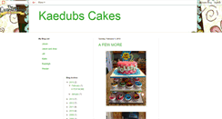 Desktop Screenshot of kaedubscakes.blogspot.com