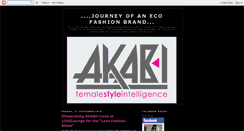 Desktop Screenshot of akabi-fsi.blogspot.com