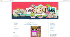 Desktop Screenshot of myscrapmess.blogspot.com