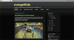 Desktop Screenshot of evangelkids.blogspot.com