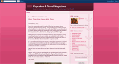 Desktop Screenshot of cupcakesandtravelmagazines.blogspot.com