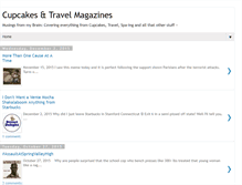 Tablet Screenshot of cupcakesandtravelmagazines.blogspot.com