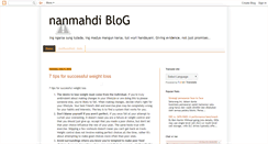 Desktop Screenshot of nanmahdi.blogspot.com