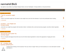 Tablet Screenshot of nanmahdi.blogspot.com
