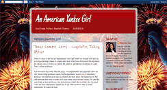 Desktop Screenshot of anamericanyankeegirl.blogspot.com