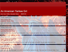 Tablet Screenshot of anamericanyankeegirl.blogspot.com