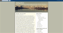 Desktop Screenshot of eatingbears.blogspot.com