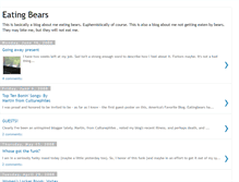 Tablet Screenshot of eatingbears.blogspot.com
